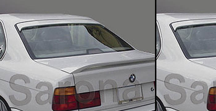 Custom BMW 5 Series Roof Wing  Sedan (1989 - 1995) - $299.00 (Manufacturer Sarona, Part #BM-004-RW)